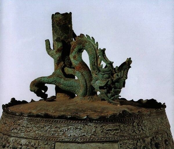 청녕 사년명 동종. 사진=국립중앙박물관