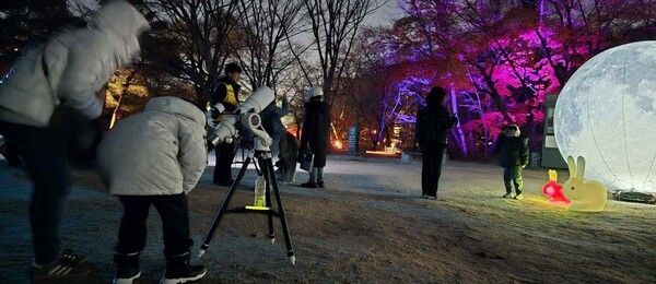 지난해 12월 창경궁 천체관측 행사 모습. 사진=국가유산청 제공