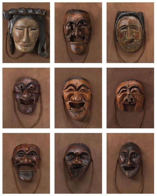 '우리가 몰랐던 국보 하회탈&nbsp;展'=안동문화예술의전당 제공