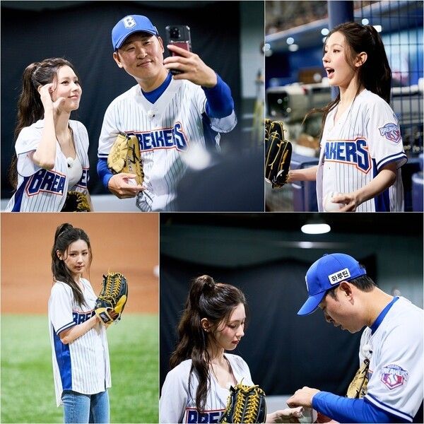 아이들 미연. 사진=JTBC '최강야구'