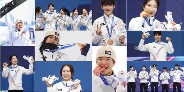 2026 밀라노·코르티나 동계올림픽 대한민국 선수단. 사진=연합뉴스