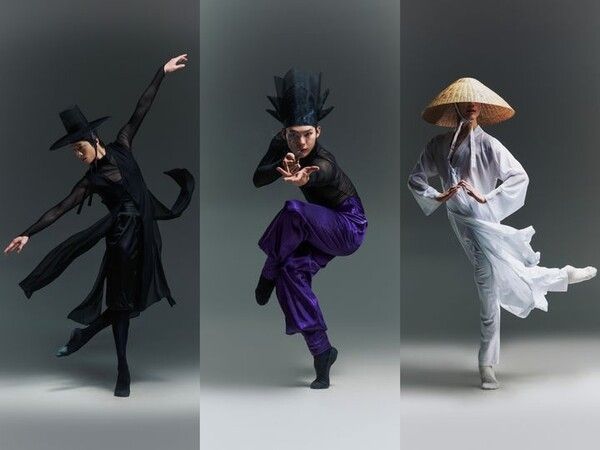 2026 M 초이스 발레 '갓 GAT' 전통 갓의 무용수 연출 이미지=마포아트센터