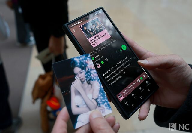 '국중박 X 블랙핑크' 프로젝트가 서울 용산구 국립중앙박물관에서 진행되고 있다. 프로젝트는 오는 3월 8일까지 이어진다. 사진=김규빈 기자