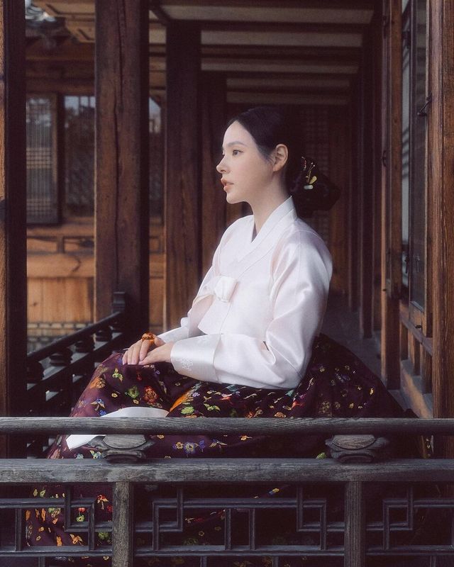 민효린 한복. 사진=민효린 인스타그램