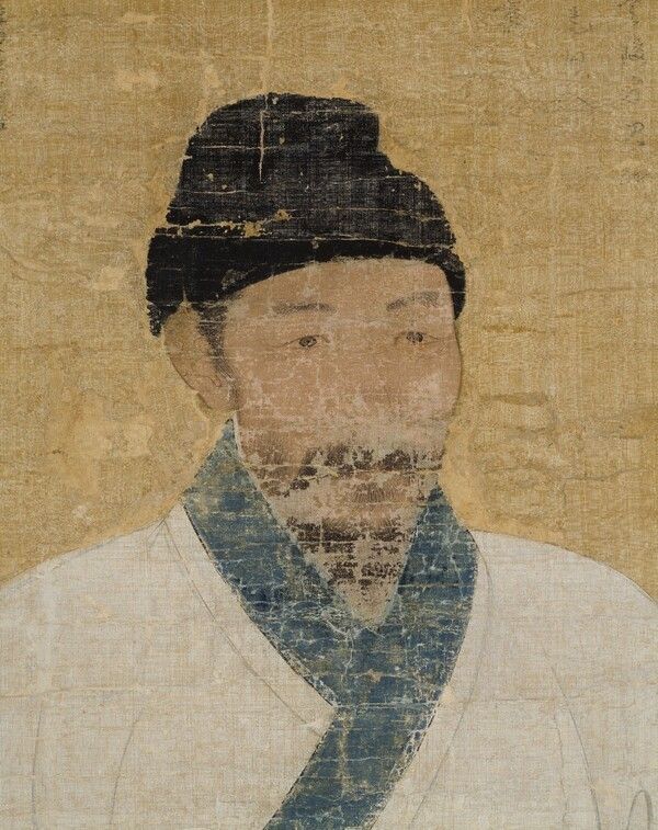 Portrait of Yi Jehyeon, Goryeo-period scholar. Photo by National Museum of Korea.