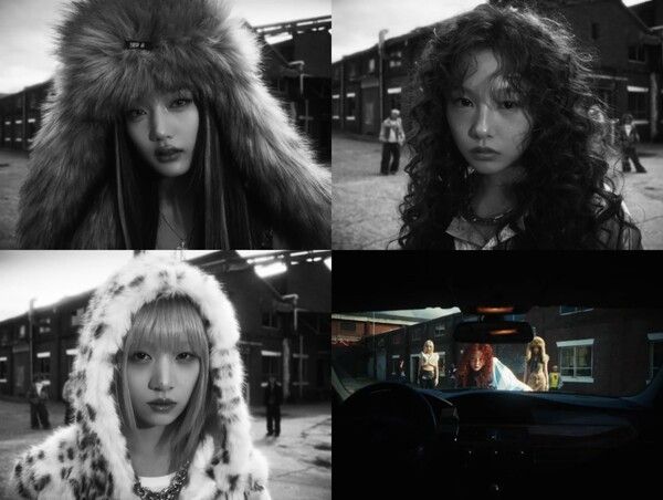 Girl crew Keyveatz (three members). Photo by AOMG.