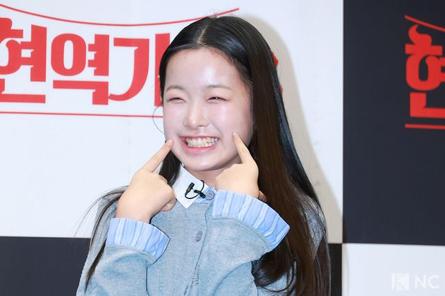 가수 이수연이 11일 오전 서울 마포구 상암 스탠포드호텔에서 진행된 MBN 서바이벌 예능 ‘현역가왕3’ TOP6 기자간담회에서 포즈를 취하고 있다. 사진=김규빈 기자