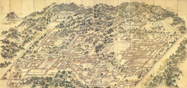 국보 '동궐도'(1989),&nbsp;고려대학교박물관. 이미지=국가유산포털