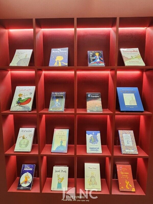 전 세계 다양한 언어로 번역된 '어린 왕자'. 사진=뉴스컬처&nbsp;