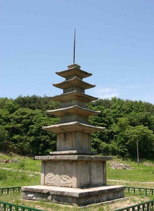 서산 보원사지 오층석탑. 사진=국가유산청