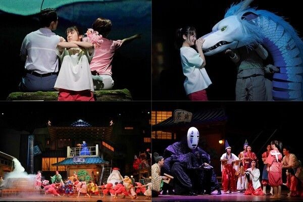 Spirited Away stage performance. Photo by TOHO Theatrical Dept.