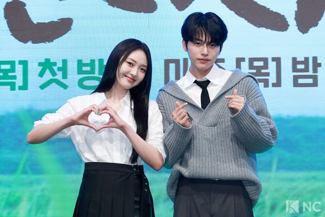 배우 최규리, 이진우가 25일 서울 구로구 더 세인트 호텔에서 진행된 KBS 2TV 새 미니시리즈 ‘심우면 연리리’(극본 송정림/연출 최연수) 제작발표회에서 포즈를 취하고 있다. 사진=김규빈 기자