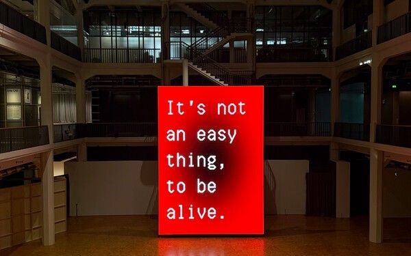 Sasha Stiles, A LIVING POEM, 2025 &nbsp;C Sasha Stiles C ZKM &nbsp;Center for Art and Media Karlsruhe. 사진=Saskia Hahn&nbsp;