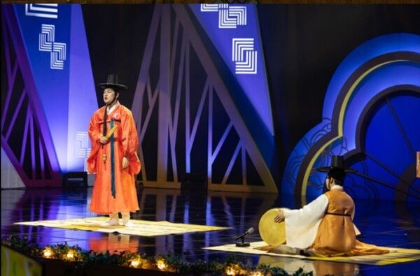 지난해 열린 제52회 춘향국악대전에서 판소리 명창부 대상을 수상한 서의철 씨. 사진=춘향제 홈페이지