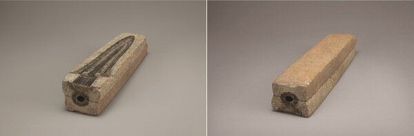 청동 꺾창 거푸집. 사진=국립중앙박물관