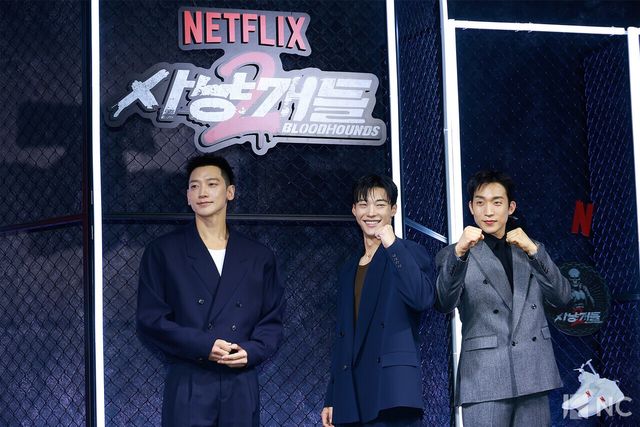 배우 정지훈, 우도환, 이상이. 사진=김규빈 기자