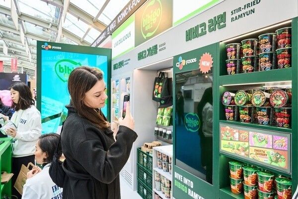 Bibigo zone at Korea House in Milan. Photo by CJ CheilJedang.