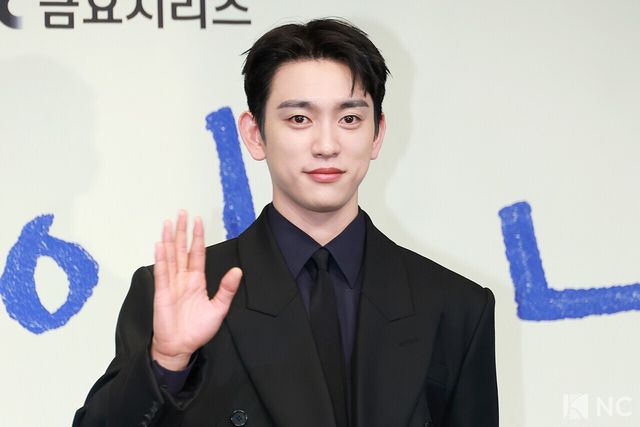 배우 박진영이 5일 오후 서울 구로구 더 링크호텔 서울에서 진행된 JTBC 새 금요시리즈 ‘샤이닝’(극본 이숙연/연출 김윤진) 제작발표회에서 포즈를 취하고 있다. 사진=김규빈 기자