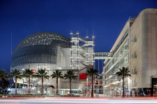 Academy Museum of Motion Pictures exterior. Photo by Academy Museum.