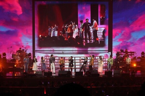 '우리들의 발라드' 전국투어 대전 공연. 사진=SM C&C