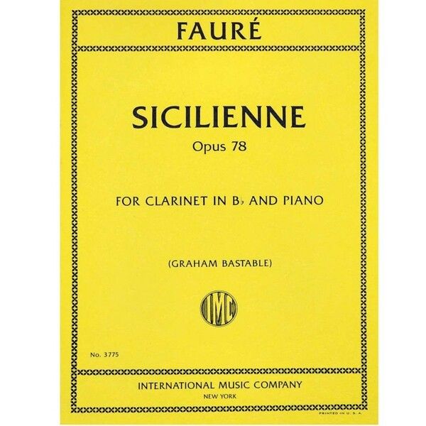 가브리엘 위르뱅 포레 '시실리안느'