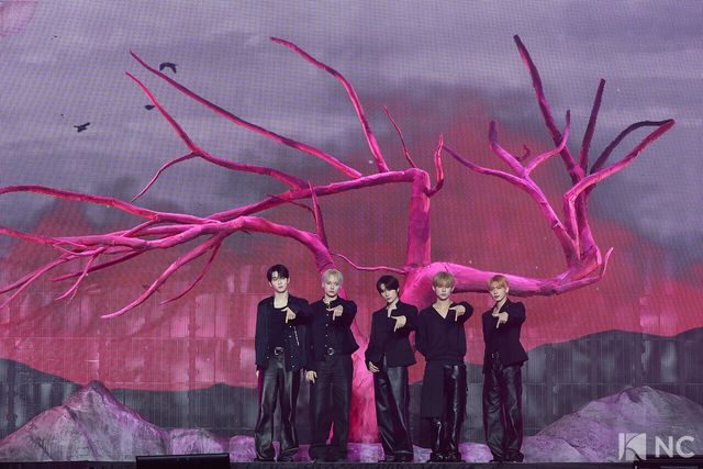 그룹 투모로우바이투게더(TOMORROW X TOGETHER). 사진=김규빈 기자