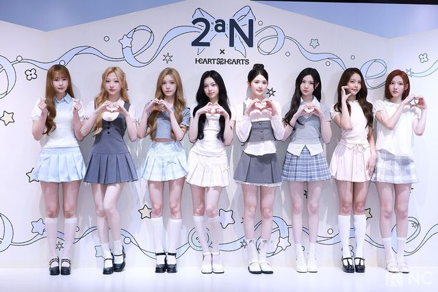 그룹 하츠투하츠(Hearts2Hearts). 사진=김규빈 기자