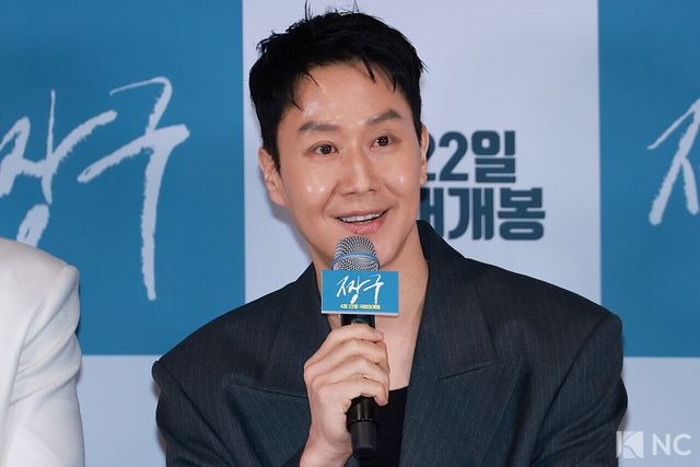 배우 정우. 사진=김규빈 기자