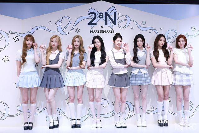 그룹 하츠투하츠(Hearts2Hearts). 사진=김규빈 기자