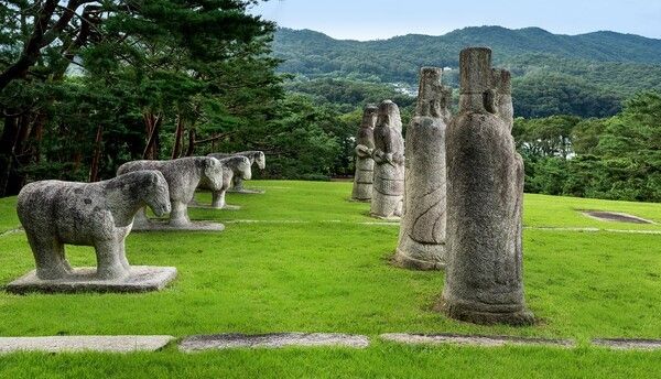 헌릉 석마. 사진=국가유산청 궁능유적본부
