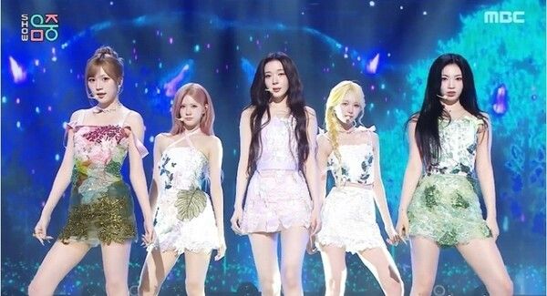 음악방송에 출연한 걸그룹 이프아이. 사진=MBC