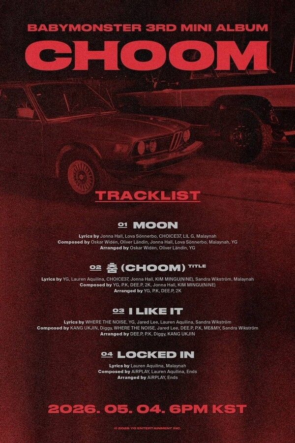 BABYMONSTER. Photo by YG Entertainment.