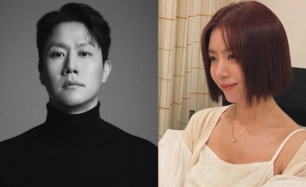 '짱구' 정우-김유미. 사진=BH엔터테인먼트, SNS