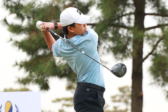 유에스 키즈 골프에 참가한 선수들의 모습. 사진=김규빈 기자