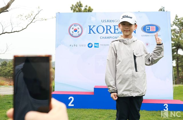 유에스 키즈 골프 참가 선수들의 모습. 사진=김규빈 기자