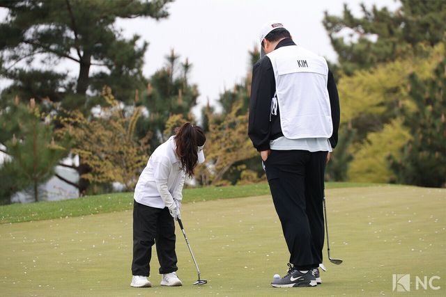 유에스 키즈 골프 참가 선수들의 모습. 사진=김규빈 기자