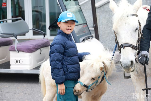 유에스 키즈 골프 참가 선수들의 모습. 사진=김규빈 기자