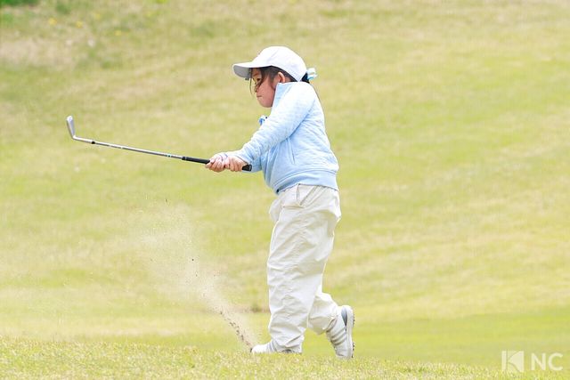 유에스 키즈 골프에 참가한 선수들의 모습. 사진=김규빈 기자