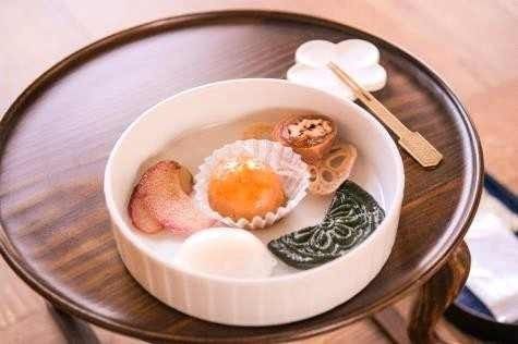 2025年 水刺間 試食体験。写真=宮陵遺跡本部