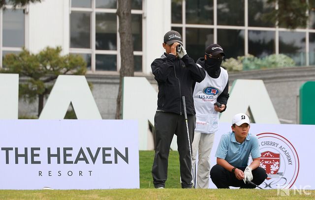유에스 키즈 골프 참가 선수들의 모습. 사진=김규빈 기자