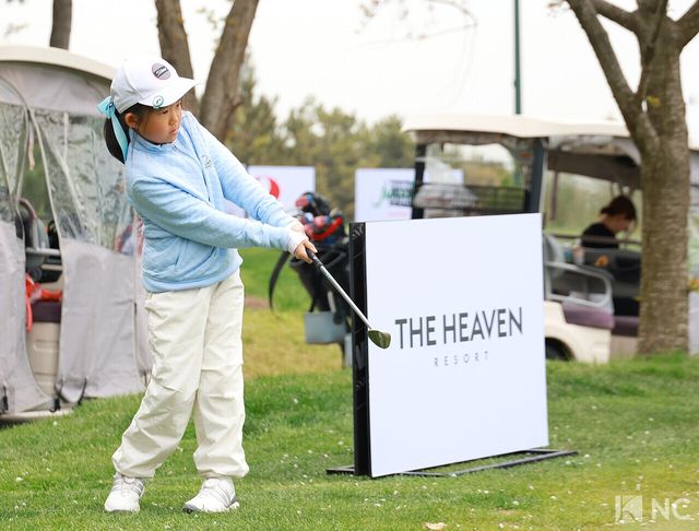 유에스 키즈 골프 참가 선수들의 모습. 사진=김규빈 기자