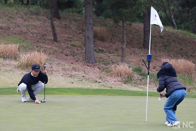 유에스 키즈 골프 참가 선수들의 모습. 사진=김규빈 기자