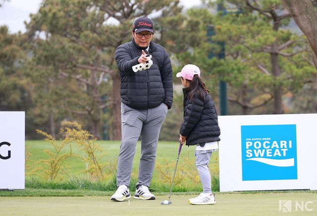 유에스 키즈 골프 참가 선수들의 모습. 사진=김규빈 기자