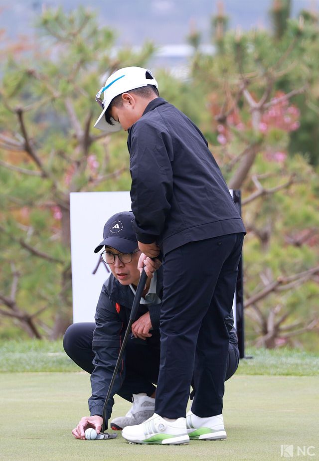 유에스 키즈 골프 참가 선수들의 모습. 사진=김규빈 기자