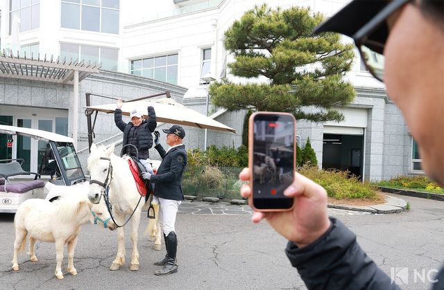유에스 키즈 골프 참가 선수들의 모습. 사진=김규빈 기자