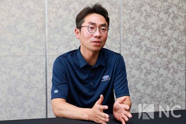 김준길 BM글로벌골프 대표. 사진=김규빈 기자