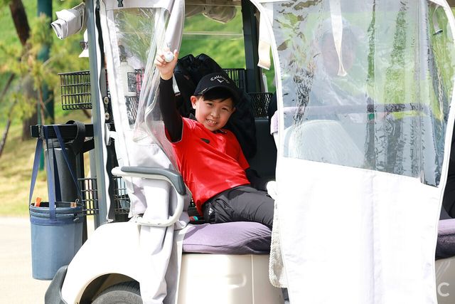 유에스 키즈 골프에 참가한 선수들의 모습. 사진=김규빈 기자