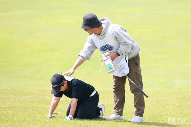 유에스 키즈 골프에 참가한 선수들과 부모님의 모습. 사진=김규빈 기자