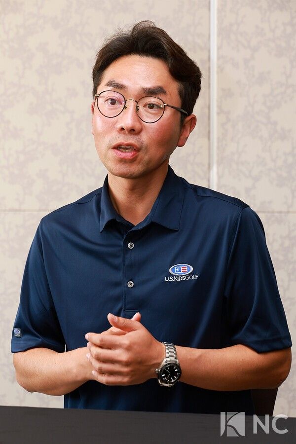 김준길 BM글로벌골프 대표. 사진=김규빈 기자