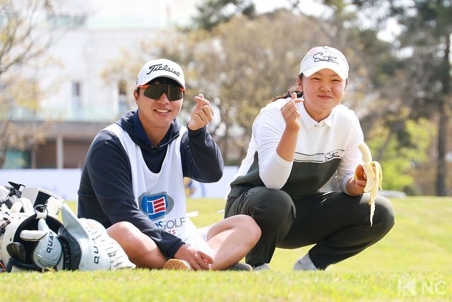 유에스 키즈 골프에 참가한 선수들의 모습. 사진=김규빈 기자